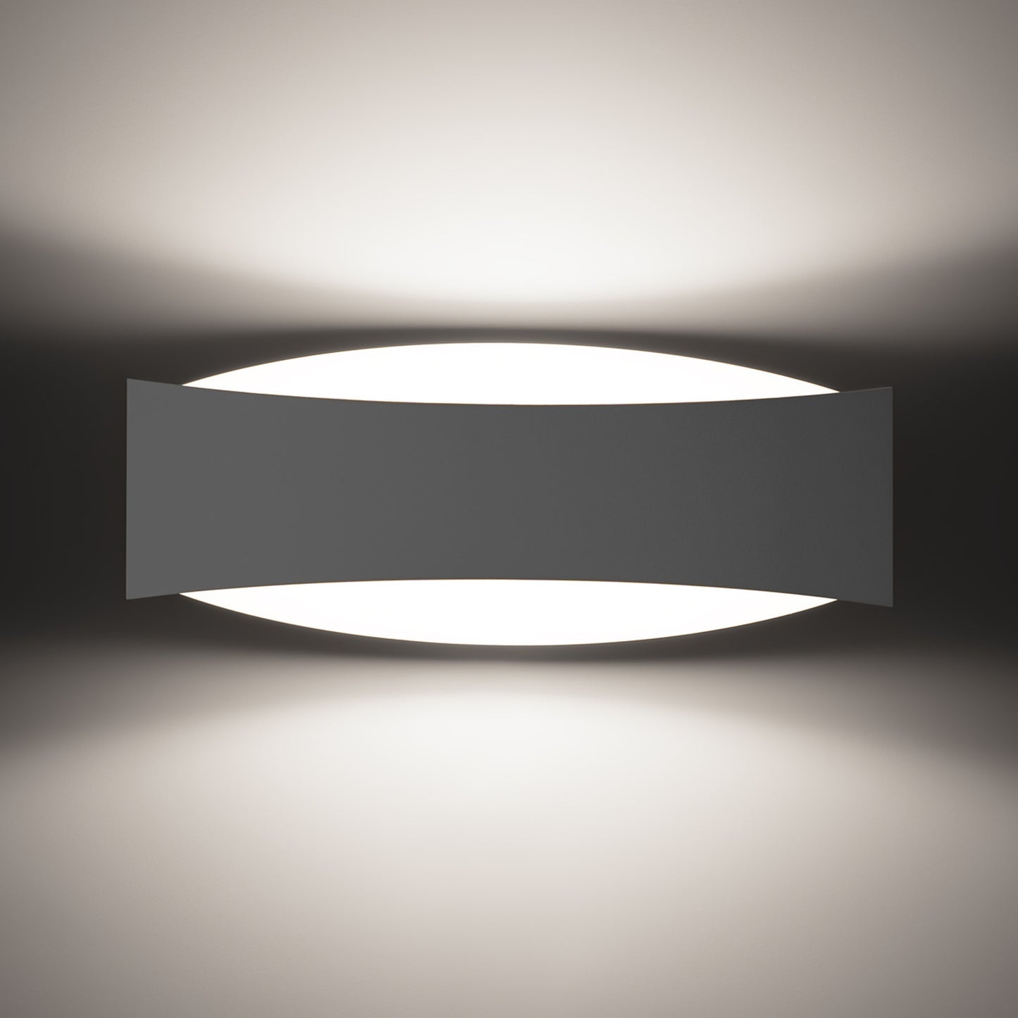 TONI langwerpige wandlamp wit