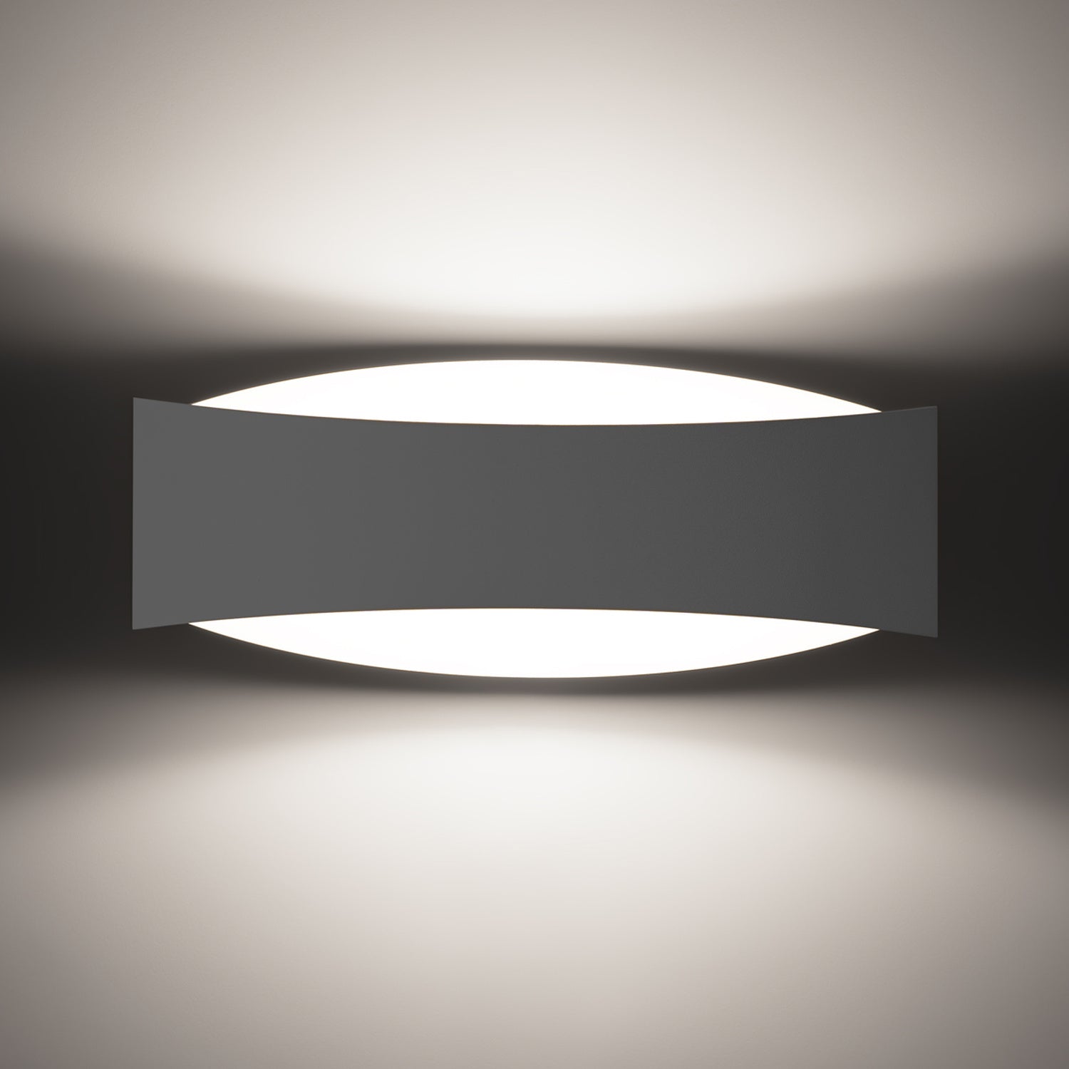 TONI langwerpige wandlamp wit