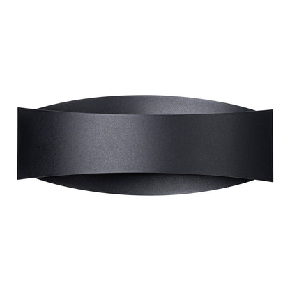 TONI langwerpige wandlamp zwart