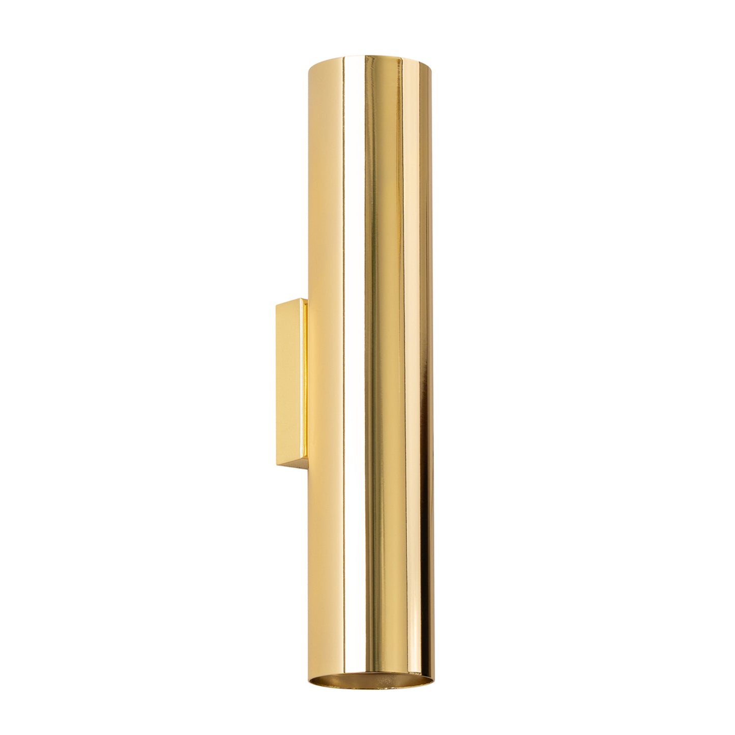 LAGOS 2 wandlamp gepolijst goud