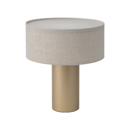 SANTANA C tafellamp crème goud