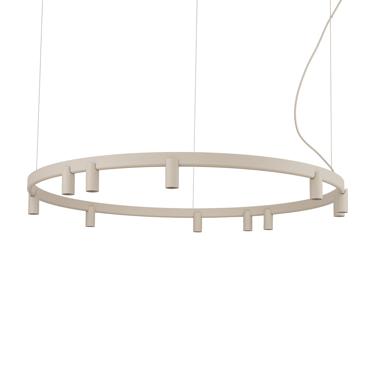 FOURTY ROUND LED XI | designer pendant lamp | round | 116 cm