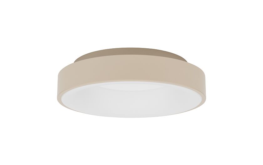 NIKKI ROUND beige plafondlamp
