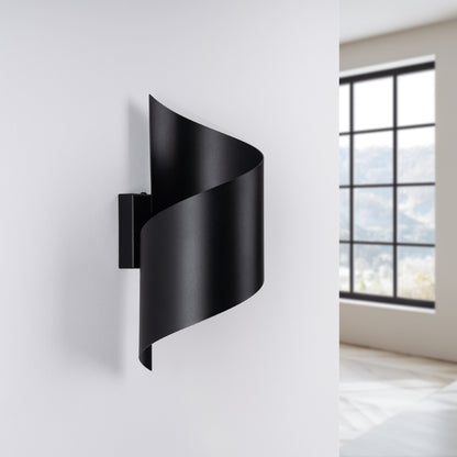 TALASSA design wandlamp zwart