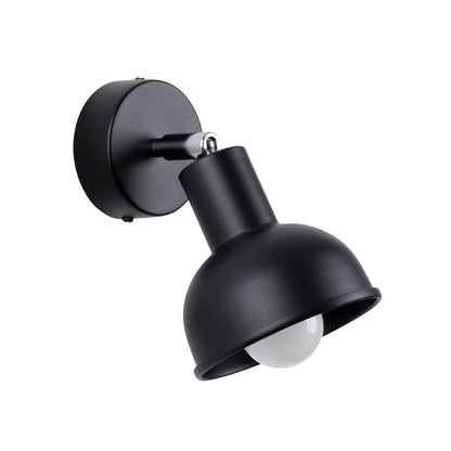 ELBA geometrische wandlamp zwart