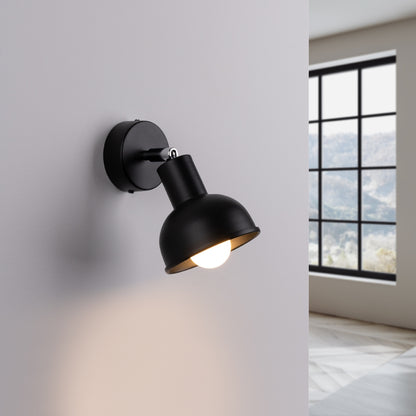 ELBA geometrische wandlamp zwart