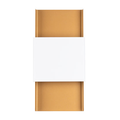 Wandlamp DURLIN goud-wit