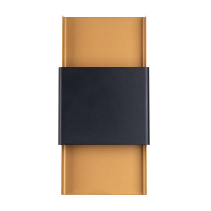 Wandlamp DURLIN goud-zwart
