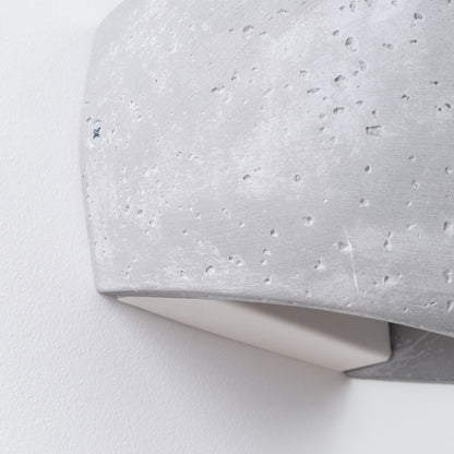 GLOBE beton betonnen wandlamp grijs
