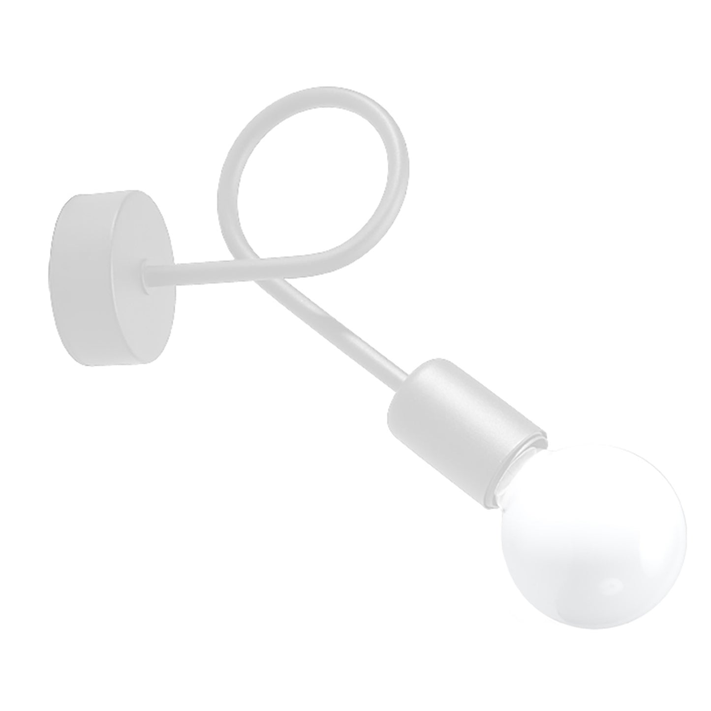 SUPEŁ design wandlamp wit