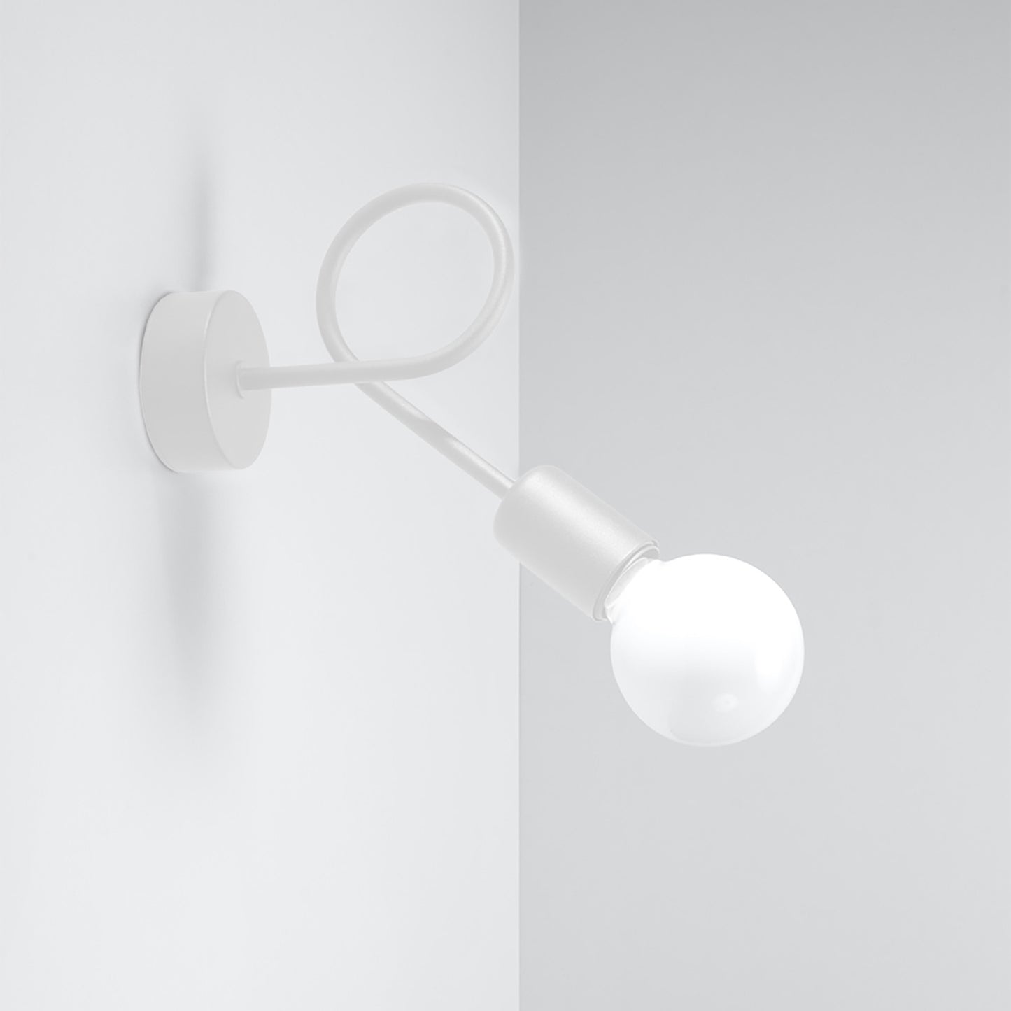 SUPEŁ design wandlamp wit