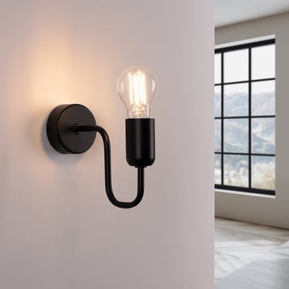 VECTOR design wandlamp zwart