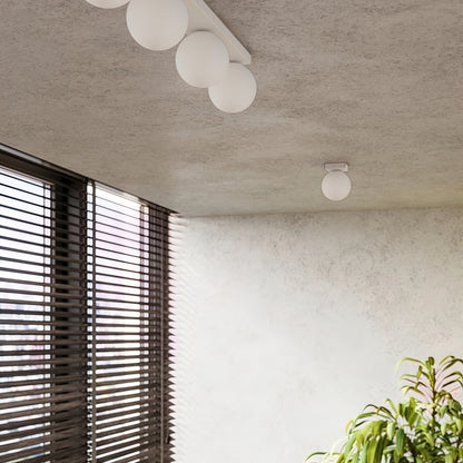 YOLI ronde wandlamp wit