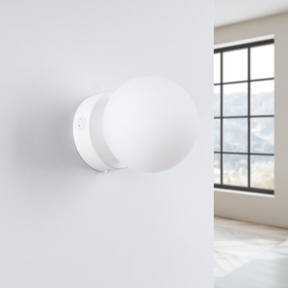 YOLI ronde wandlamp wit