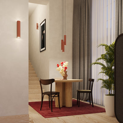 LAGOS 2 wandlamp rode oker