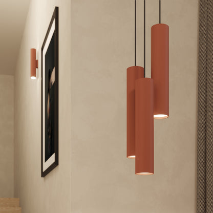 LAGOS 2 wandlamp rode oker