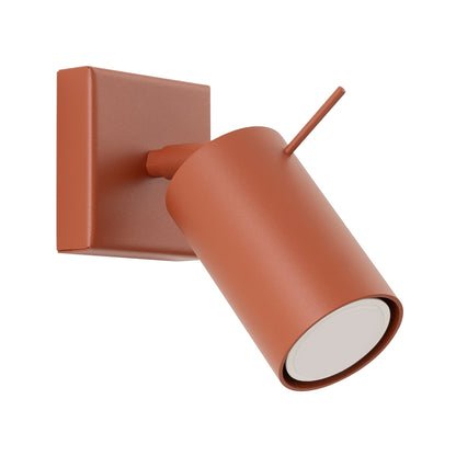 RING wandlamp rode oker
