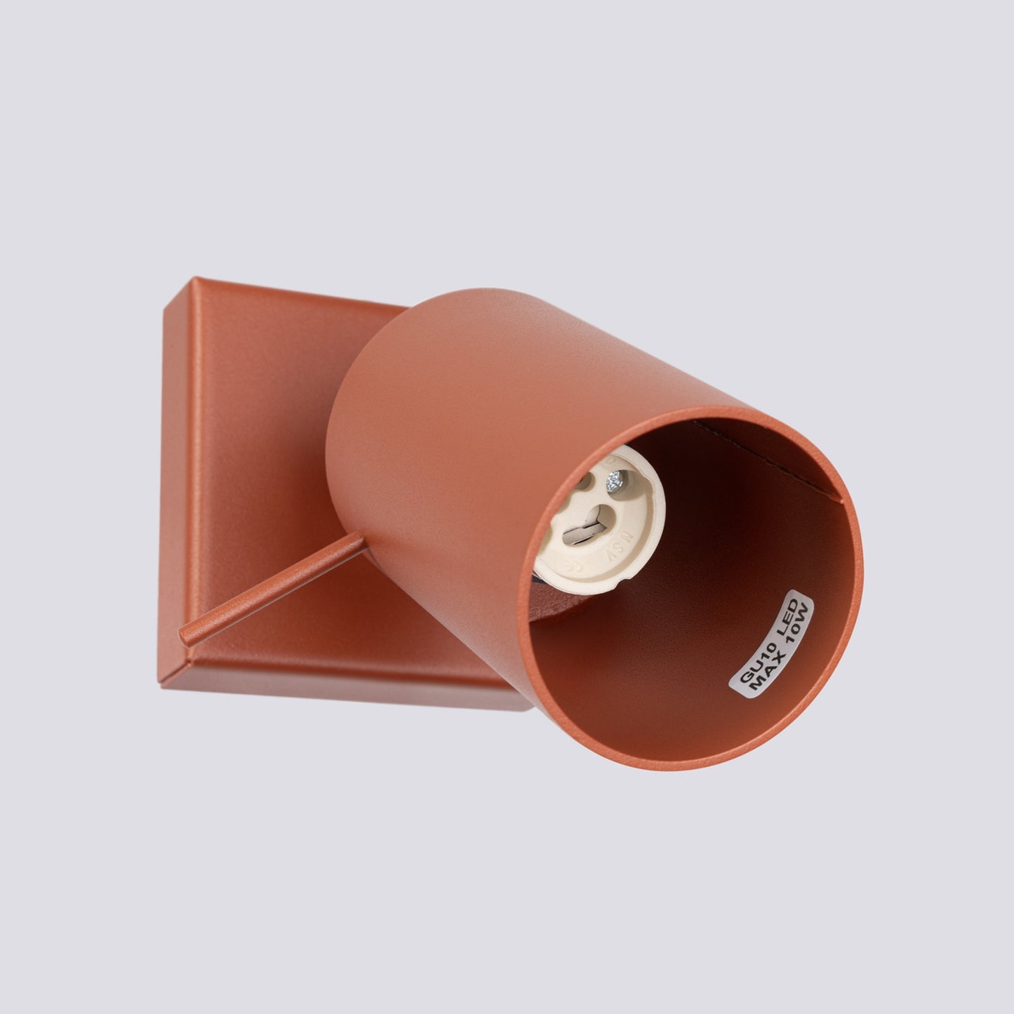 RING wandlamp rode oker