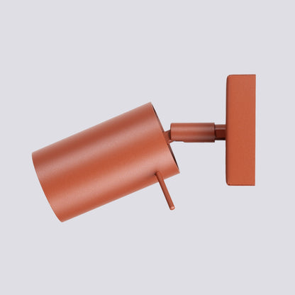 RING wandlamp rode oker