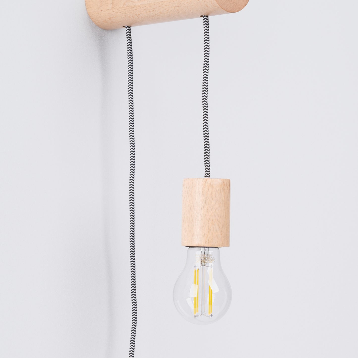 NIMBI houten wandlamp naturel hout