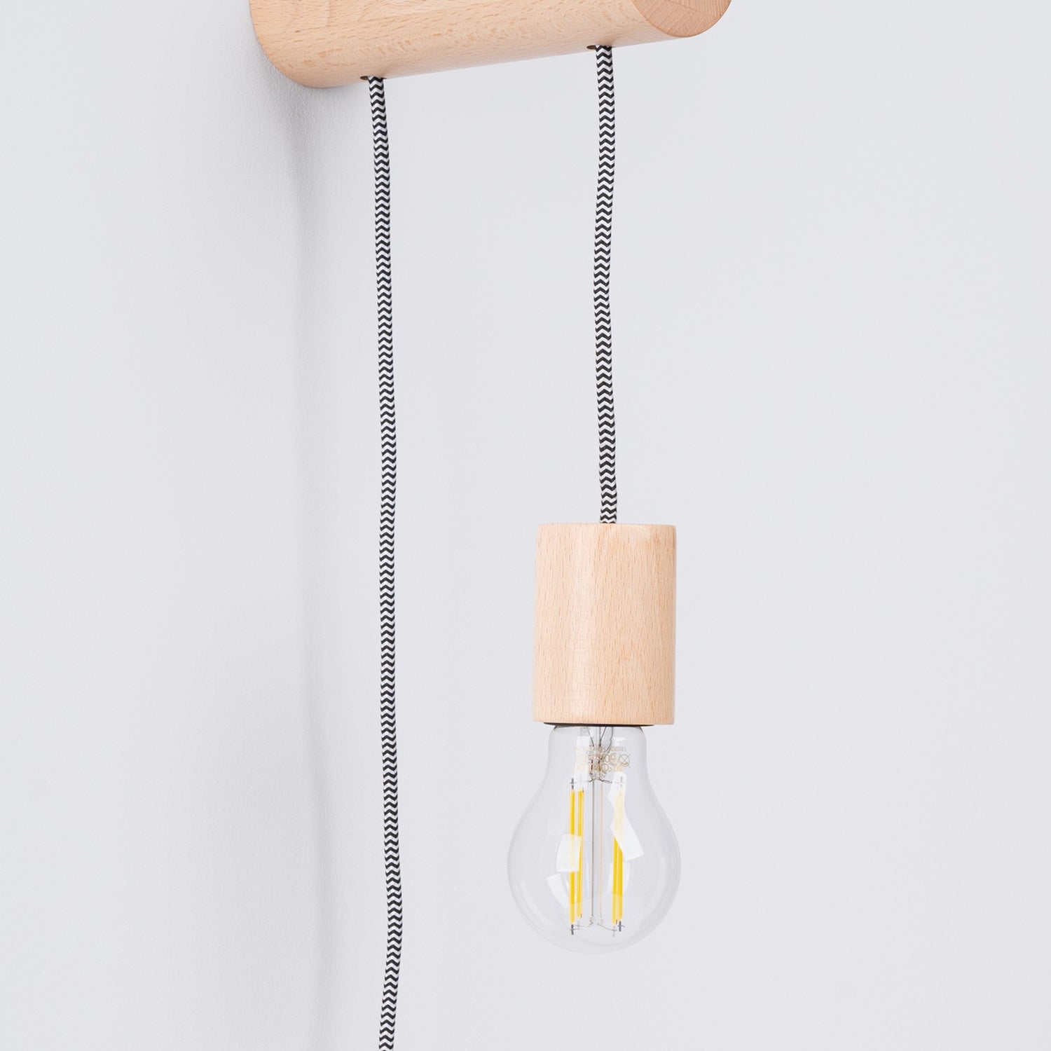 NIMBI houten wandlamp naturel hout