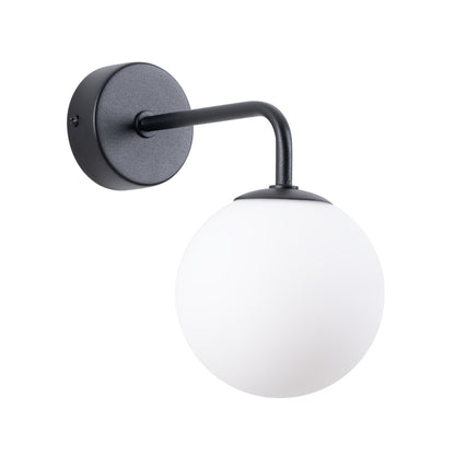 ASTRAL geometrische wandlamp zwart/wit