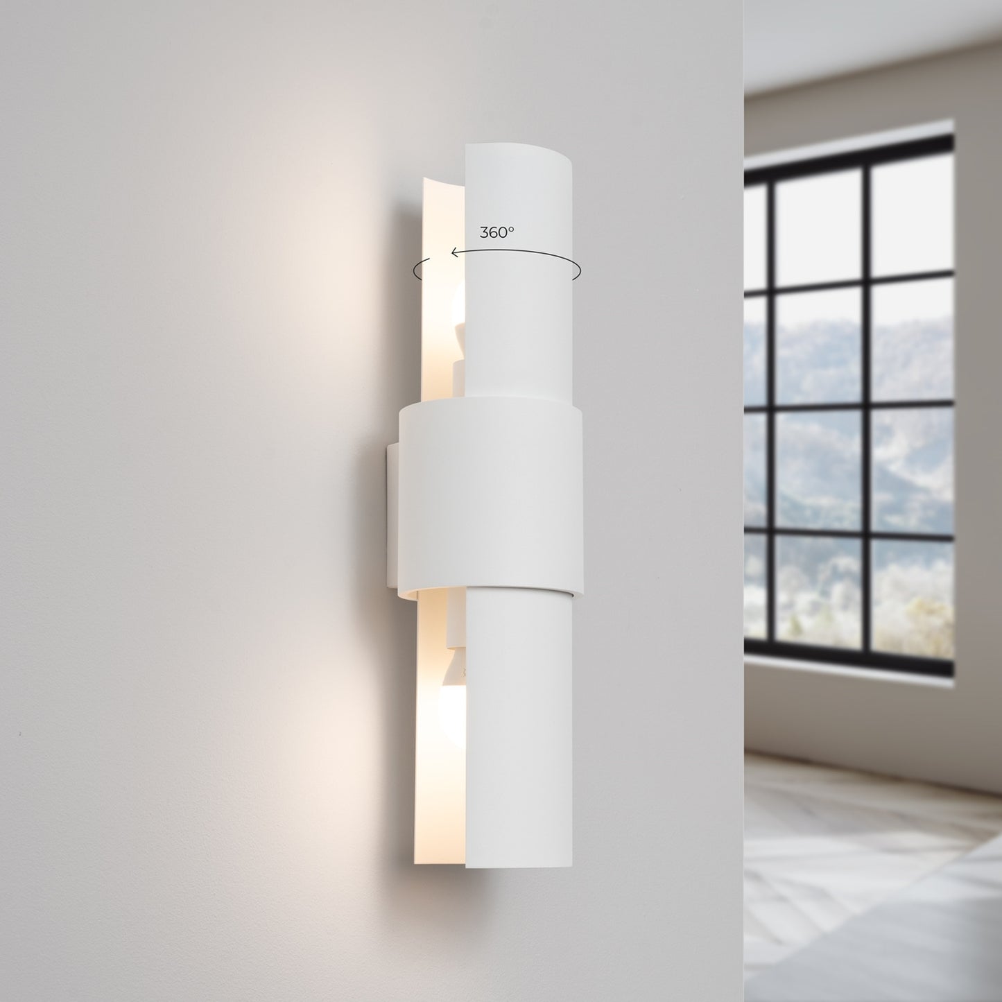 FLASH geometrische wandlamp groot