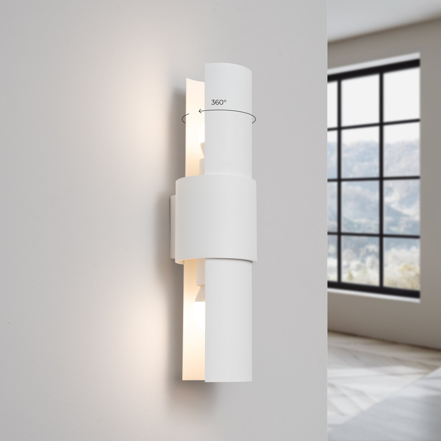 FLASH geometrische wandlamp groot