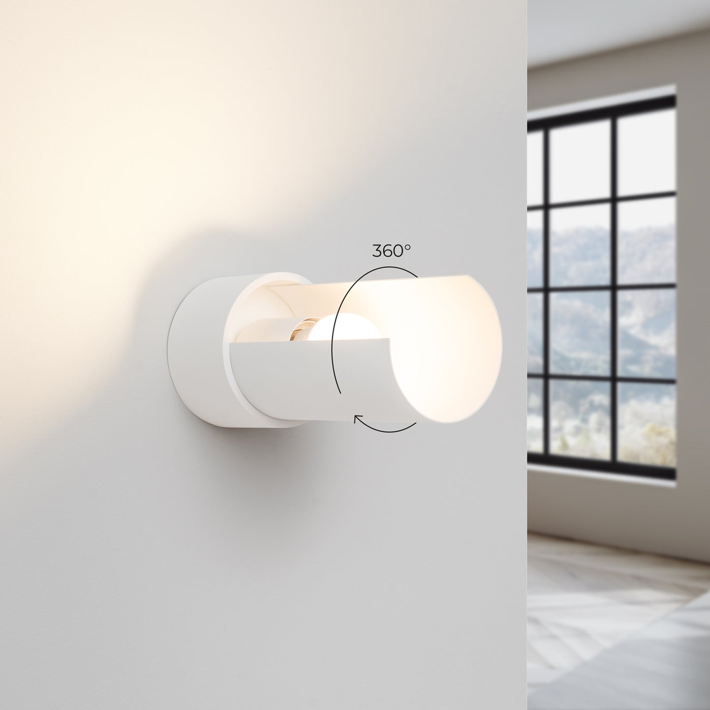 FLASH geometrische wandlamp klein