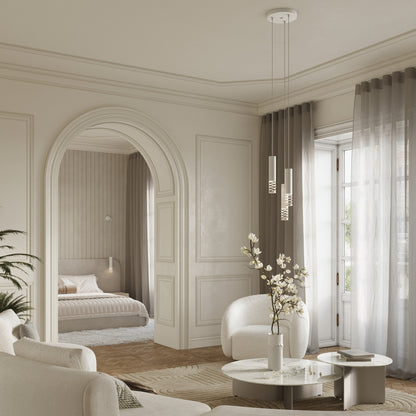 LAMI langwerpige wandlamp wit