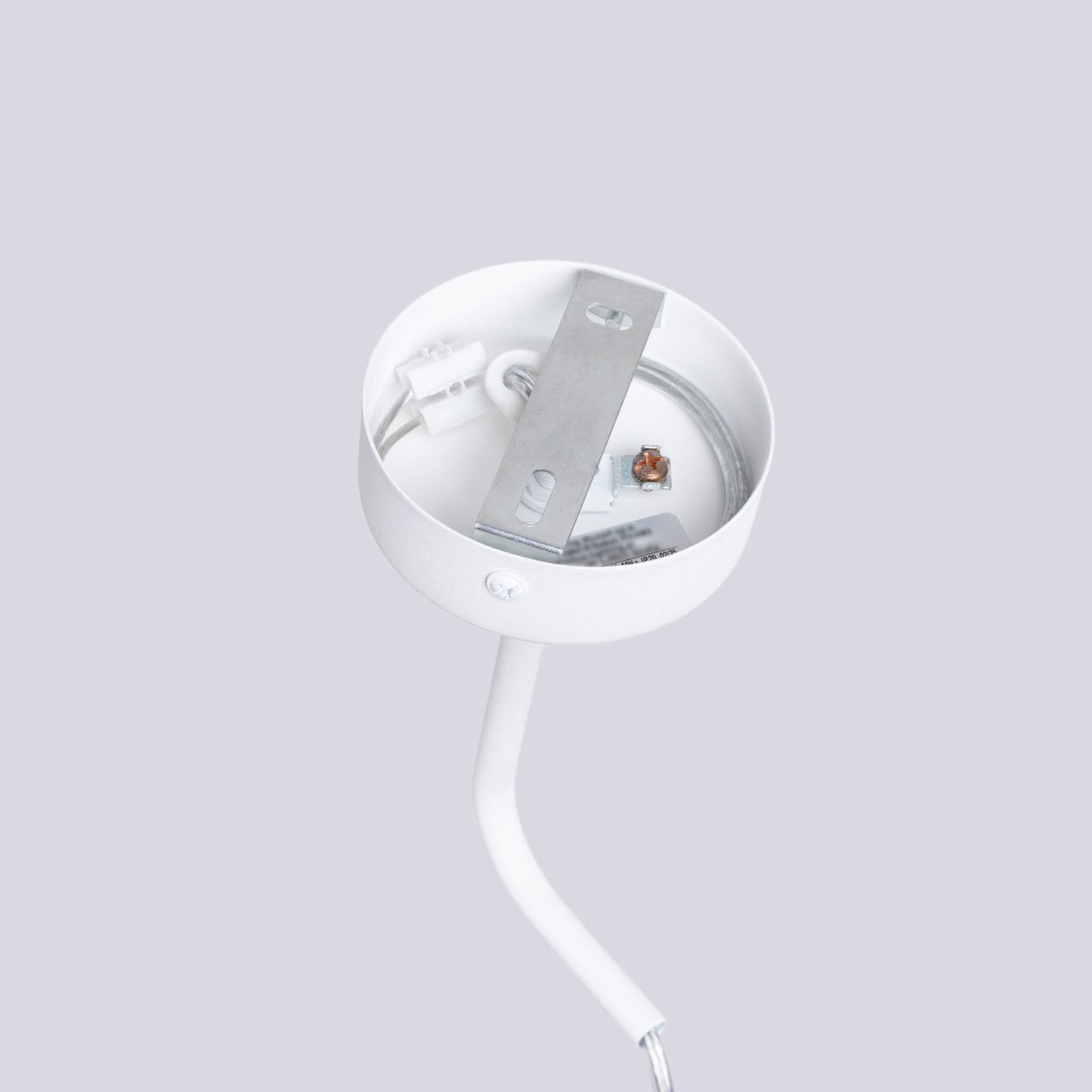 LAMI langwerpige wandlamp wit