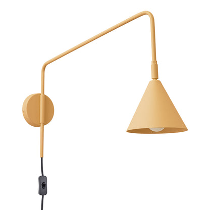 Wandlamp NOX goud-zwart