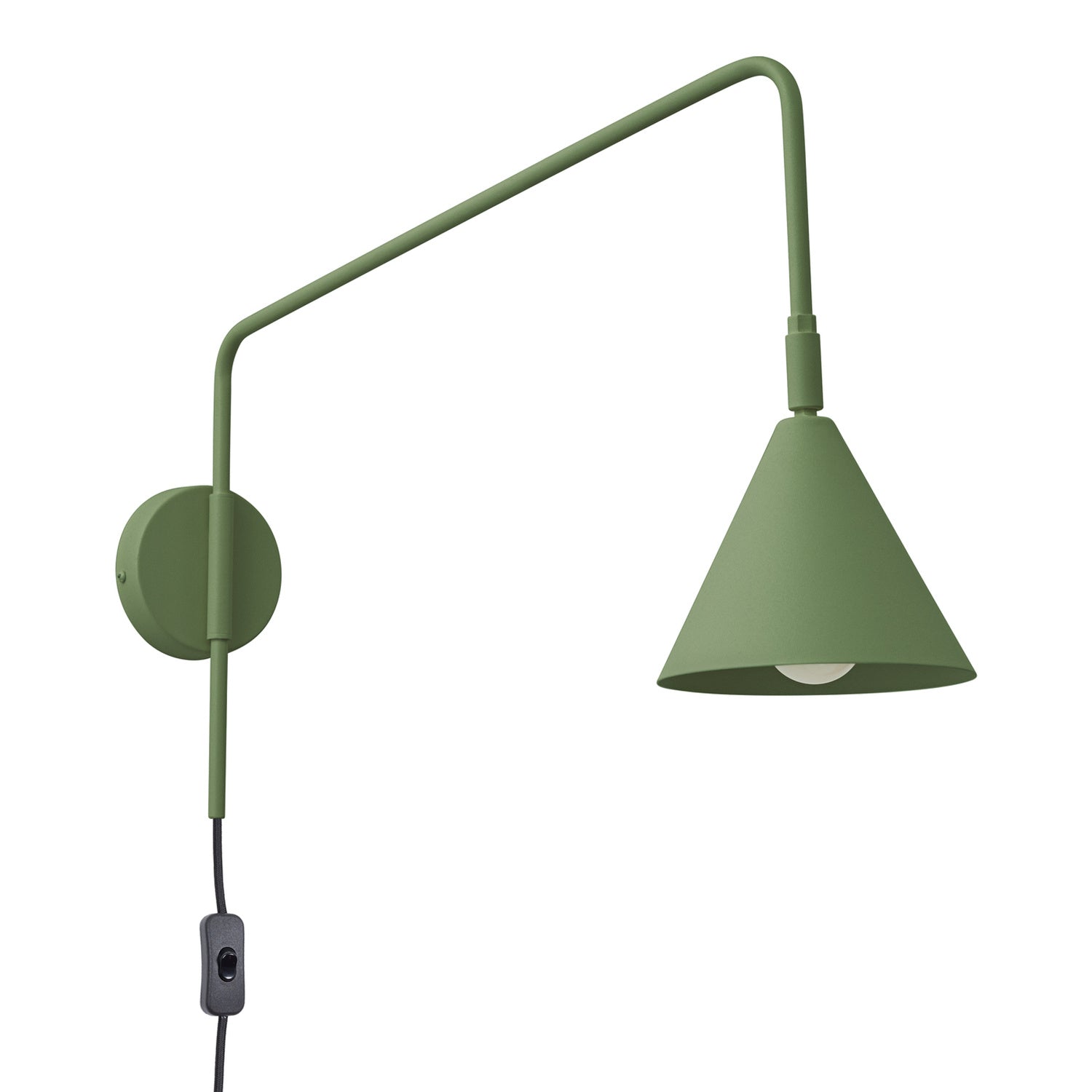 Wandlamp NOX olijfgroen