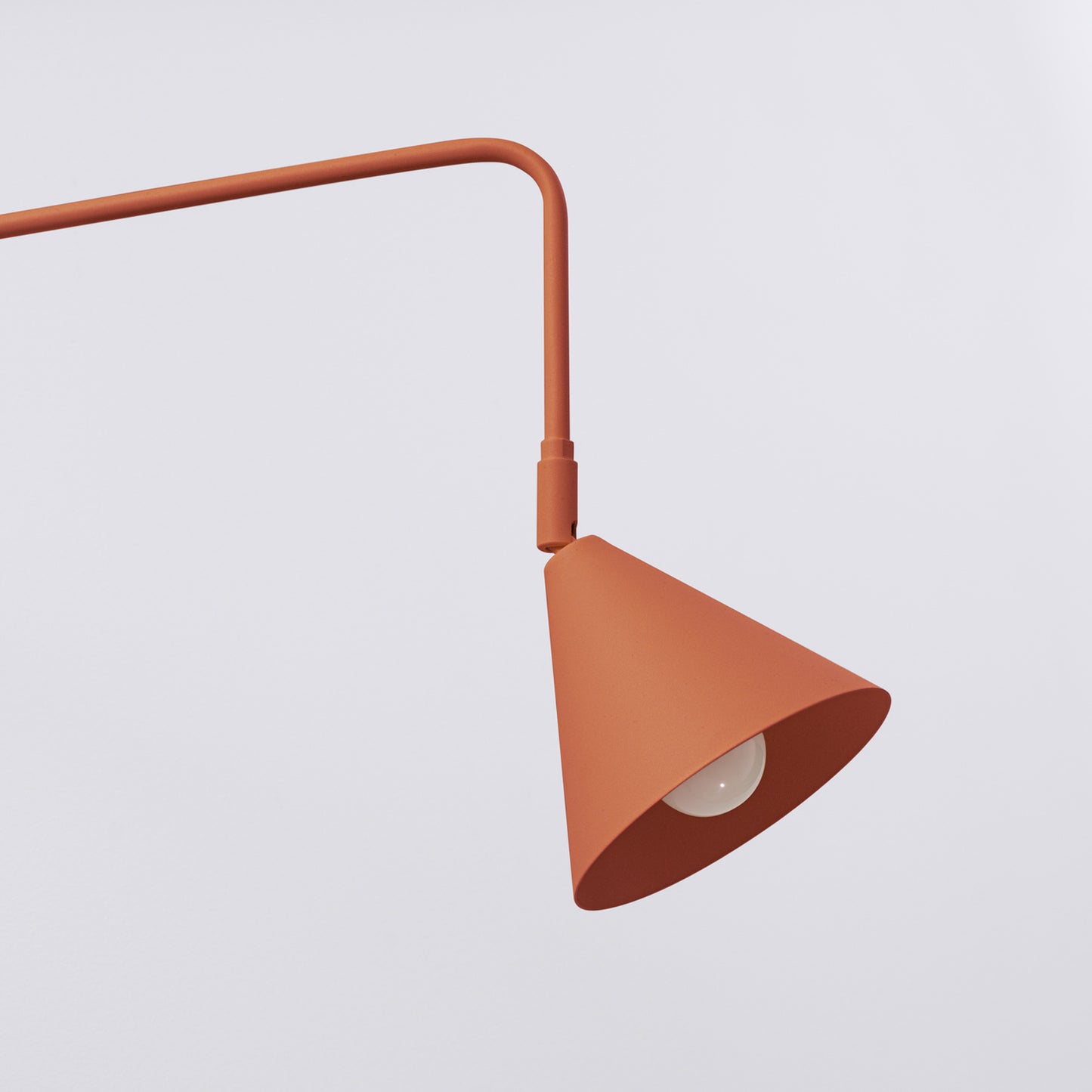 NOX wandlamp rode oker