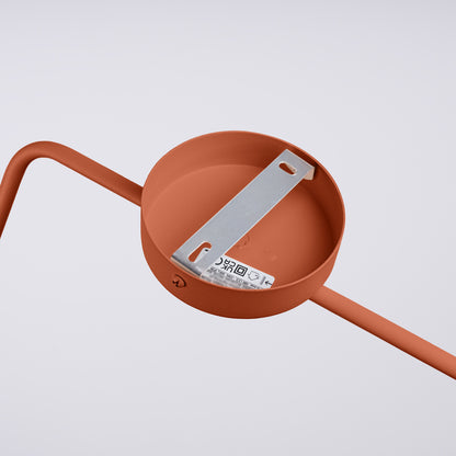 NOX wandlamp rode oker