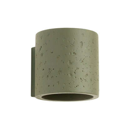 ORBIS wandlamp beton olijfgroen
