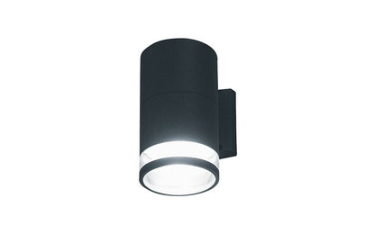 Rockaro | E27 buitenwandlamp spot | IP44 grafiet