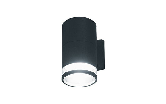Rockaro | E27 outdoor wall light spot | IP44 graphite