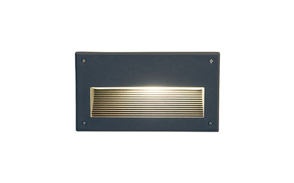 Basano | E14 inbouw buitenwandlamp | IP44 grafiet