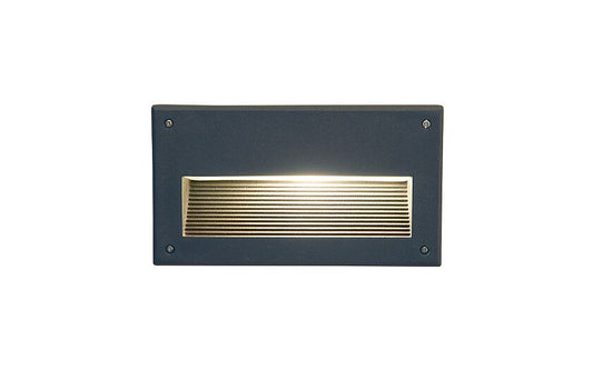 Basano | E14 built-in outdoor wall light | IP44 graphite