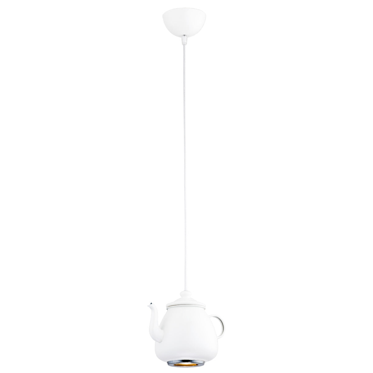 Jamajka hanglamp Wit 1-lichts