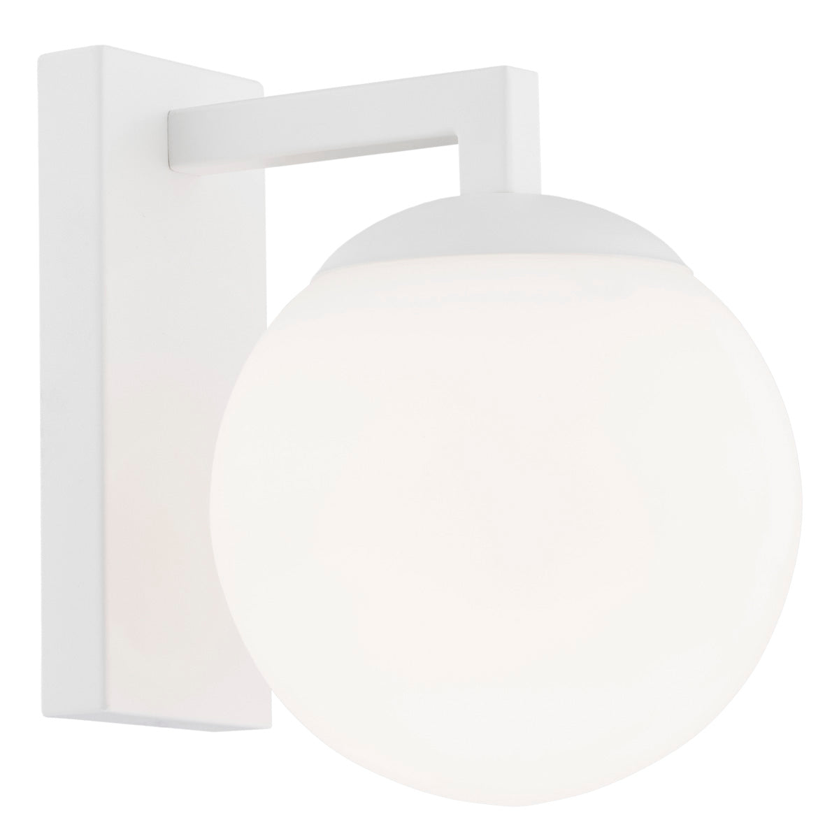 Aspen wandlamp Opaalglas-wit