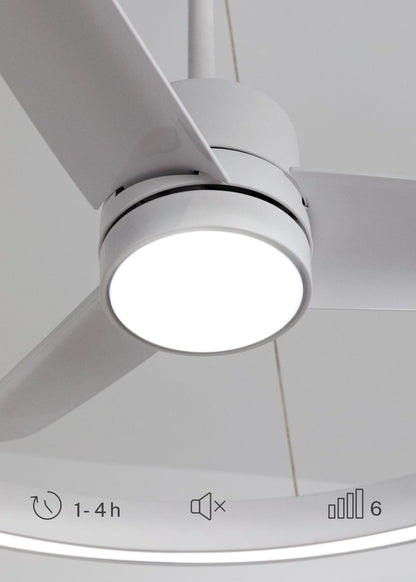 Halovaro | plafondventilator met LED-lichtring | DC 36W | Ø108 cm