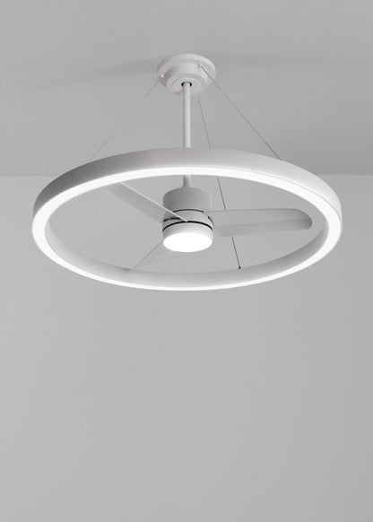 Halovaro | plafondventilator met LED-lichtring | DC 36W | Ø108 cm