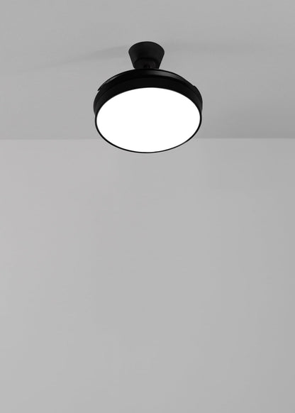 Clarivo | plafondventilator met intrekbare bladen | DC 40W | LED | Ø91 of Ø108 cm