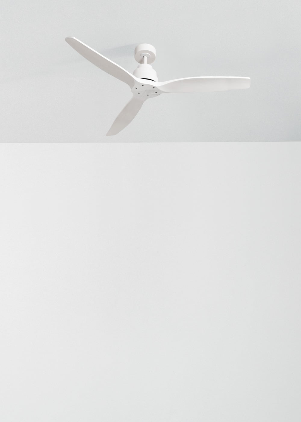 Lignaro plafondventilator wit