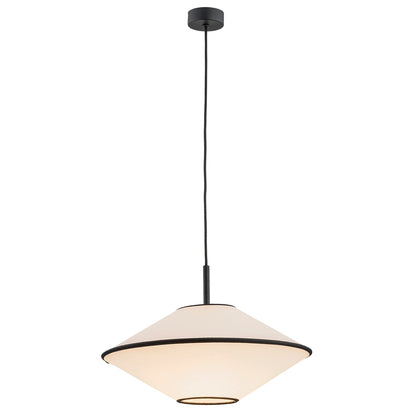 Troy hanglamp Beige-zwart