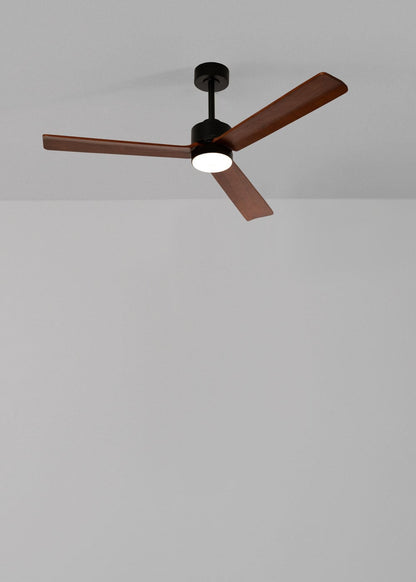 Modivo plafondventilator zwart / donker hout