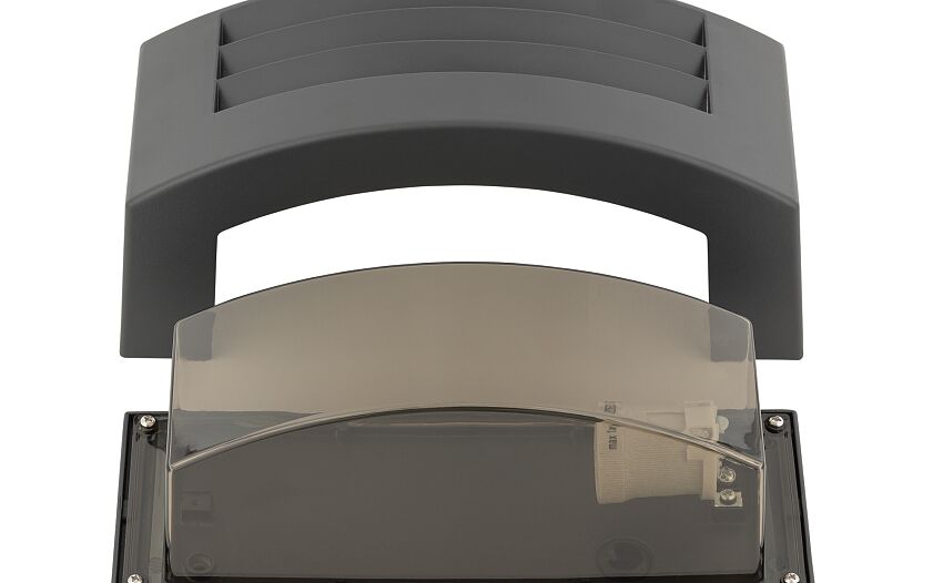 Orinaro | E27 buitenwandlamp up-down | IP44 grafiet