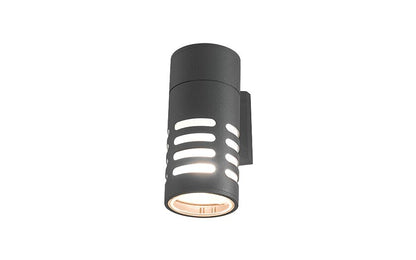 Mekano | E27 buitenwandlamp | IP42 zwart